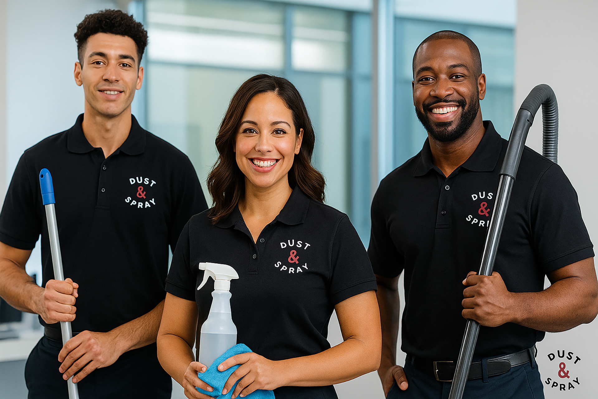 dust & spray Domestic & Commercial cleaning